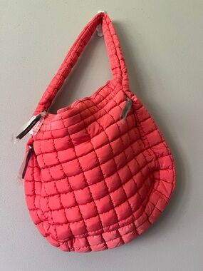 FREE PEOPLE Quilted Carryall Bag